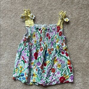 Boden Floral Tank Top. Size 5-6